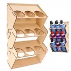 9-Can Aerosol Spray Can Holder Lube Storage Rack for Garage Workshop