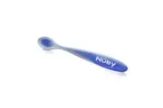 Nuby Baby Toddler Hot Safe Soft Feeding Spoon Food Weaning Utensil Assorted