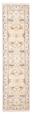 Vintage Hand-knotted Runner Rug 2'6" x 9'5" Traditional Wool Carpet