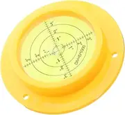 TEHAUX Portable Rv Leveling Bubble Tool with Base Spirit Level for Accurate Measurements All Directions for Cameras Tripods Refrigerators and More