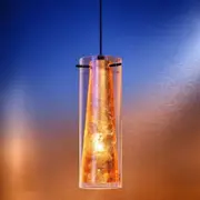 Pinto Gold Pendant Light or 3Lt in Black/Gold