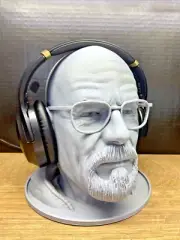 Breaking Bad Headphone Stand - Walter White - Gustavo - Mike - Saul Goodman Bust