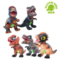 在飛比找momo購物網優惠-【Playful Toys 頑玩具】發聲恐龍玩具模型(恐龍模
