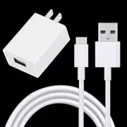 High Grade USB Power Adapter& Type C USB Cable F Samsung Galaxy S10 SM-G973U USA