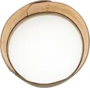 Handheld Bamboo Nylon Sifter for Baking Multi-use Fine Mesh Sieve for Flour and Soy Milk Kitchen Strainer for Flour Filtering Size M