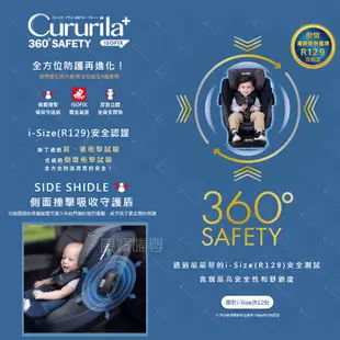 Aprica Cururila Plus 360 Safety 新轉式平躺型汽座 旋轉汽座 【送 費雪海馬】