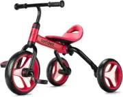 4 in 1 Tricycle for Toddlers Age 2-5, Folding Toddler Bike Kids Trike Tricycles