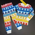 NWT HANNA ANDERSSON Star Wars Light Saber Long John Pajamas set 90 3T 2pc Stripe
