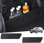 Car Rear Trunk Organizer Side Divider Liner Board Fiber Waterproof Rear Storage Side Baffle Partition Board Practical Auto Accessories Compatible with Volvo XC40 XC60 2012-2024(Size:xc40)