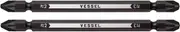 Vessel PZ142311 Double-Headed Combination Bit, 2 Pieces, Posi Drive, PZ3 x 110