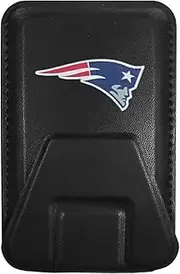 Siskiyou Sports New England Patriots Magnetic Phone Wallet, Black, One Size, Black, One Size, New England Patriots Magnetic Phone Wallet