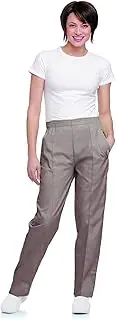 [Landau] Classic Fit Scrub Pant PP8320R Large Cappuccino