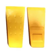 Versatile Tree Cutting Tool Set of 2 Felling Wedges with Serrated Barbs