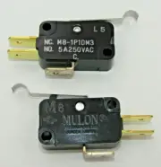 ( 2 PCS ) Microswitch Mulon M8-1P1DM3 SPDT Lever Switch 5A 250VAC