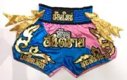 LUMPINEE BOXING SHORTS SPORT PANT RETRO S M L XL XXL MUAY THAI MMA JUNE76