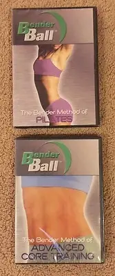 Lot Of 2 Bender Ball DVDS-Pilates & Advanced Core Training - New In Shrink Wrap