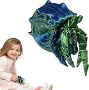Printed Hermit Crab Fidget Toy | Articulated Crab Model - Life-Like Collectible Figurine, Flexible Multi-Joint Animal Toy, Sensory Stress Relief Fidget, Creative Home Decor
