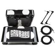 Dunlop BG95 Buddy Guy Signature Cry Baby Wah Effects Pedal Bundle with Cables