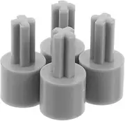 Motor Adapter for DIY Toy Car 4pcs Motorized Wheel Connectors Wide Compatibility for DIY Projects Grey