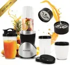 Smoothie Blender 900W, 15-Piece Personal Blender with 4 BPA-Free Cups