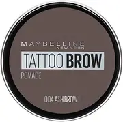 Maybelline Eyebrow, Tattoo Brow Longlasting Eyebrow Pomade Pot Ash Brown