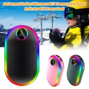 1 Pack Hand Warmers Rechargeable Portable Electric Hand Warmer Reusable USB gift