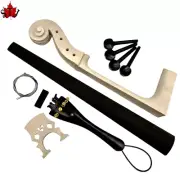 One cello part:neck,fingerboard,bridge, tailpiece..etc 1/2