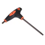 6mm Ball End Hex Key T-Handle Wrench Spanner, Metric S2 Steel