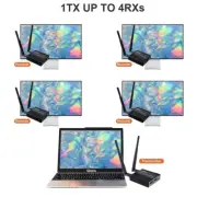 200M HDMI Wireless Extender Video Transmitter and Receiver Display Adapter 1080p