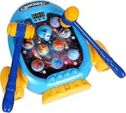 Kisangel Interactive Whack Pounding Game with Hammers Educational Musical for Rhythm and Coordination Development Safe Design for All Ages