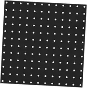 TENOL Pegboard Wall Organizer for Tool Arrangement and Display in Workshop and Bathroom