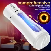 Automatic Heating Water Vacuum Sucking Male Masturbater Stroker Cup Lubricants