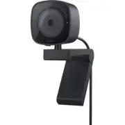 Dell WB3023-DDAO 2x Zoom WebCam 60fps Auto-Focus 2K QHD 1440p USB-A Tripod Black