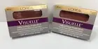 (2) L'Oreal VISUELLE Softly Luminous Powder Blush Bronzer-BRONZE **RARE VINTAGE