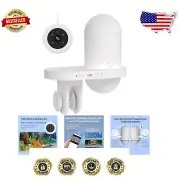 Advanced Auto Fish Feeder with Remote APP, 2K Camera & Large Capacity for Travel