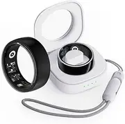 Smart Fitness Tracker - Health Ring with Remote Camera, Heart Rate & Sleep Monitor - Waterproof Sports Step Counter for Men & Women