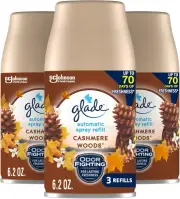 Glade Automatic Spray Refill, Air Freshener for Home and Bathroom, Cashmere