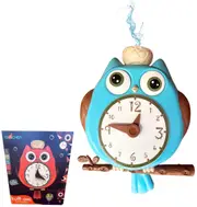 Cute Owl Clock Bath Toy