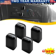 4PCS For Toyota A/C Heater Panel Replacement Control Knob Kit Car Auto (for: Toyota)