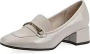 [CLIFFS BY WHITE MOUNTAIN] Women's Quinna Cushioned Block Heel Loafer Pump
