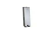 Dolphy Double Toilet Roll Dispenser - 304 Stainless Steel, Tumbler Lock, Spring Clip Mechanism - Wall Mounted Bathroom Tissue Holder - Silver