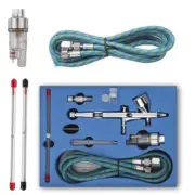 180 K Professional Airbrush Art Supplies Set Portable Compressor Mini