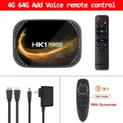 HK1 RBOX X4S Smart TV Box Android 11 Amlogic S905X4 4G 128G 64G 32G Dual Wifi 4K