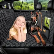 Back Seat Cover Extender Dog Resistant Hard Bottom Waterproof Hammock Cars SUV