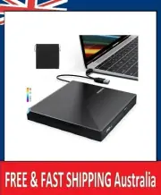 External CD/DVD Drive USB 3.0 ROM Disc Player Burner Reader for Laptop PC Mac AU