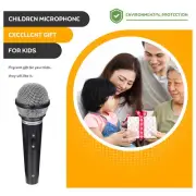 Microphone Prop Model Karaoke Fake Microphone Model Cosplay Children Toys