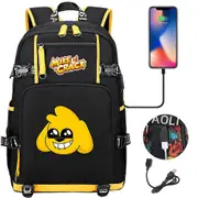Mikecrack Backpacks Girls Boys Schoolbag Large Capacity Laptop Bag Waterproof Multifunction USB Charging Backpack Type 23