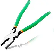 LEONTOOL 10 Inch Fencing Pliers with Wire Cutters, Heavy-Duty Multi-Purpose Fence Pliers for Installing and Maintaining Wire Fences