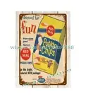 Nalley's Potato Chips metal tin sign indoor wall decorative wall decor