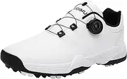[SUMECH] Men Golf Shoes Spikeless Golf Training Sport Sneakers Breathable Big Size